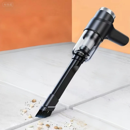 Cordless Vacuum Cleaner, Powerful Suction Handheld for Home & Car, Rechargeable Multi-Surface Cleaner for Carpets, Windows, and Crevices