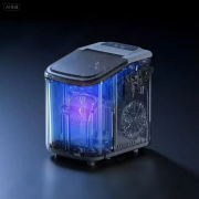 15kg/day Ice Maker Machine, Compact Automatic for Home & Commercial Use, Mini Ice Making Machine for Milk Tea Shop, Office, Dormitory - Image 4