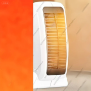 Portable Ceramic Heater, Energy Saving Electric Heater Fan for Home Office Bathroom Use, Fast Heating Small Space Warmer with Tip-Over Protection - Image 7