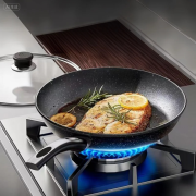 Granite Non-Stick Frying Pan, Home Use Skillet for Steak, Eggs, Pancakes, Compatible with Induction Cooktops & Gas Stoves - Image 4