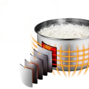 Rice Cooker, 2L/3L/4L/5L Large Capacity for 2-8 People, Multifunctional Electric Pot with Non-Stick Inner Pot, Automatic Keep Warm - Image 3