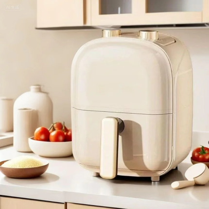 Air Fryer with Auto-Turn Function, Large Capacity Multifunctional Oven, Oil-Free Electric Fryer for Home Use