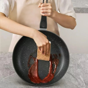 Granite Non-Stick Frying Pan, Home Use Skillet for Steak, Eggs, Pancakes, Compatible with Induction Cooktops & Gas Stoves - Image 10