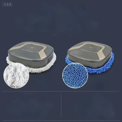 Auto Mopping Robot, Ultra-Thin Smart Sweeping & Mopping 2-in-1 Robot Vacuum with Auto-Charge, Wet/Dry Cleaning System