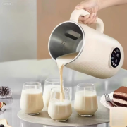 Fully Automatic Soy Milk Maker, Multifunctional Smart Blender with Heating System, Silent Operation, No-Filter Design, Baby Food Compatible, Non-Stick Base - Image 6
