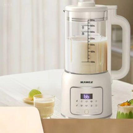 Multifunctional Blender with Heating System, All-in-One Automatic Soy Milk Maker, No-Filter Blending, Juicer, and Baby Food Maker for Home Use