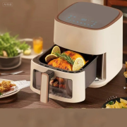 Air Fryer for Home Use, Automatic Electric Multifunctional New Model, Large Capacity Oil-Free Low Fat Cooking - Image 5