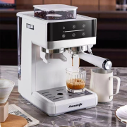 Aeomjk Semi-Auto Espresso Maker with Grinder for Cold & Hot Coffee - Image 4