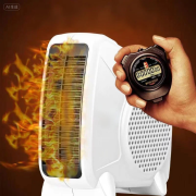 Portable Ceramic Heater, Energy Saving Electric Heater Fan for Home Office Bathroom Use, Fast Heating Small Space Warmer with Tip-Over Protection - Image 5