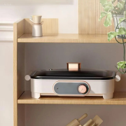 Compact Electric Grill Pan, Multifunctional Non-Stick BBQ Griddle with Adjustable Temperature, Home Hot Pot & Korean Barbecue Cooker - Image 8