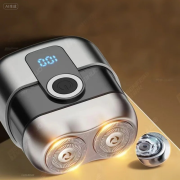 Men's Electric Shaver, Automatic Charging Shaver with LCD Display, High-Power Waterproof Shaving Machine - Image 3