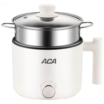 Electric Cooking Pot, Multifunctional Mini Pot for Home & Dormitory Use, All-in-One Rice Cooker & Frying Pan for Student Housing