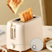 Liren 4-Slice Toaster, Multifunctional Sandwich Maker, Breakfast Machine, Compact Automatic Bread Toaster for Home Use - Image 2